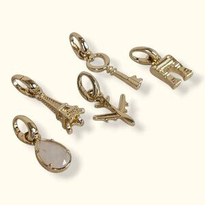 Set of 5 Land's End Travel Charms